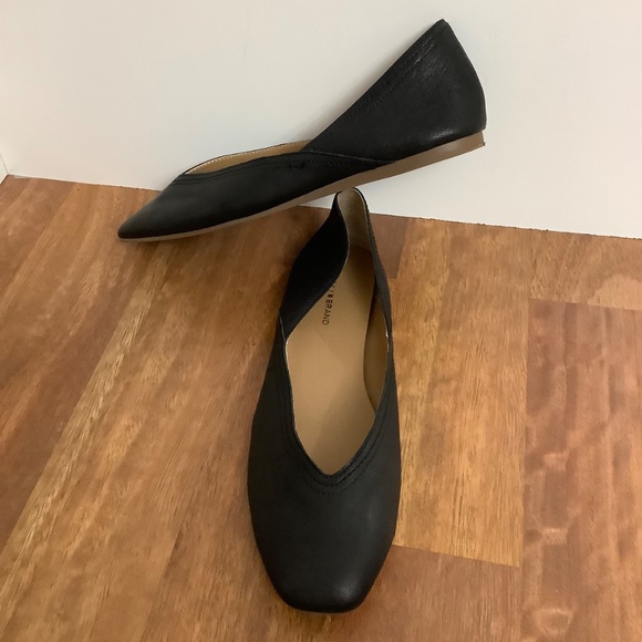 Lucky Brand Black Flats Sz 12, like NEW - Picture 7 of 8